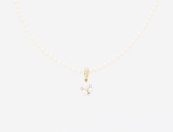 100%新品，品質保証 TASAKI 田崎真珠 K18YG パール ダイヤ ネックレス(ネックレス、ペンダント、チョーカー)｜売買されたオークション情報、yahooの商品情報をアーカイブ公開 - オークファン ネックレス、ペンダント、チョーカー