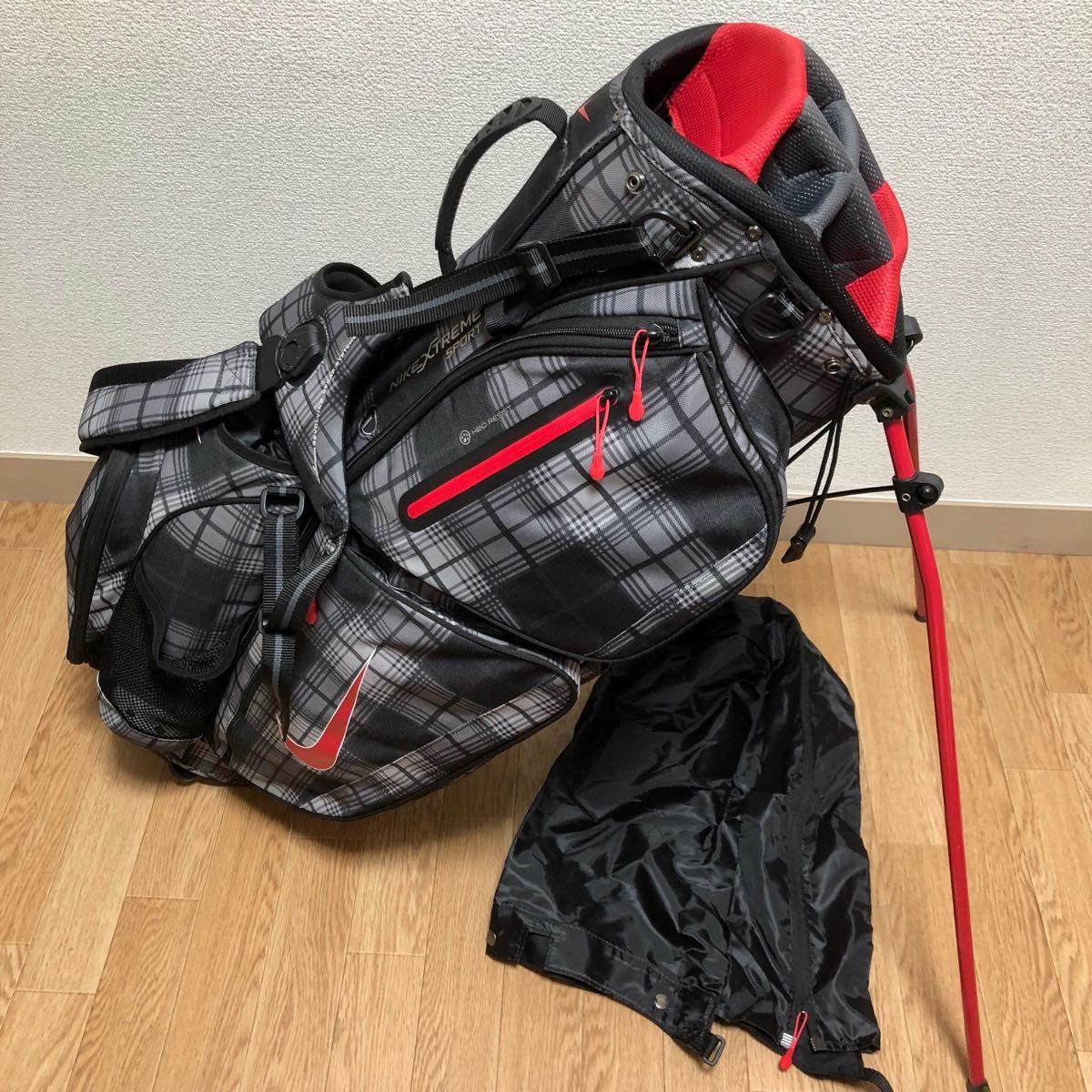 NIKE ナイキ キャディバッグ ゴルフ 軽量 エクストリーム 廃盤 良品 