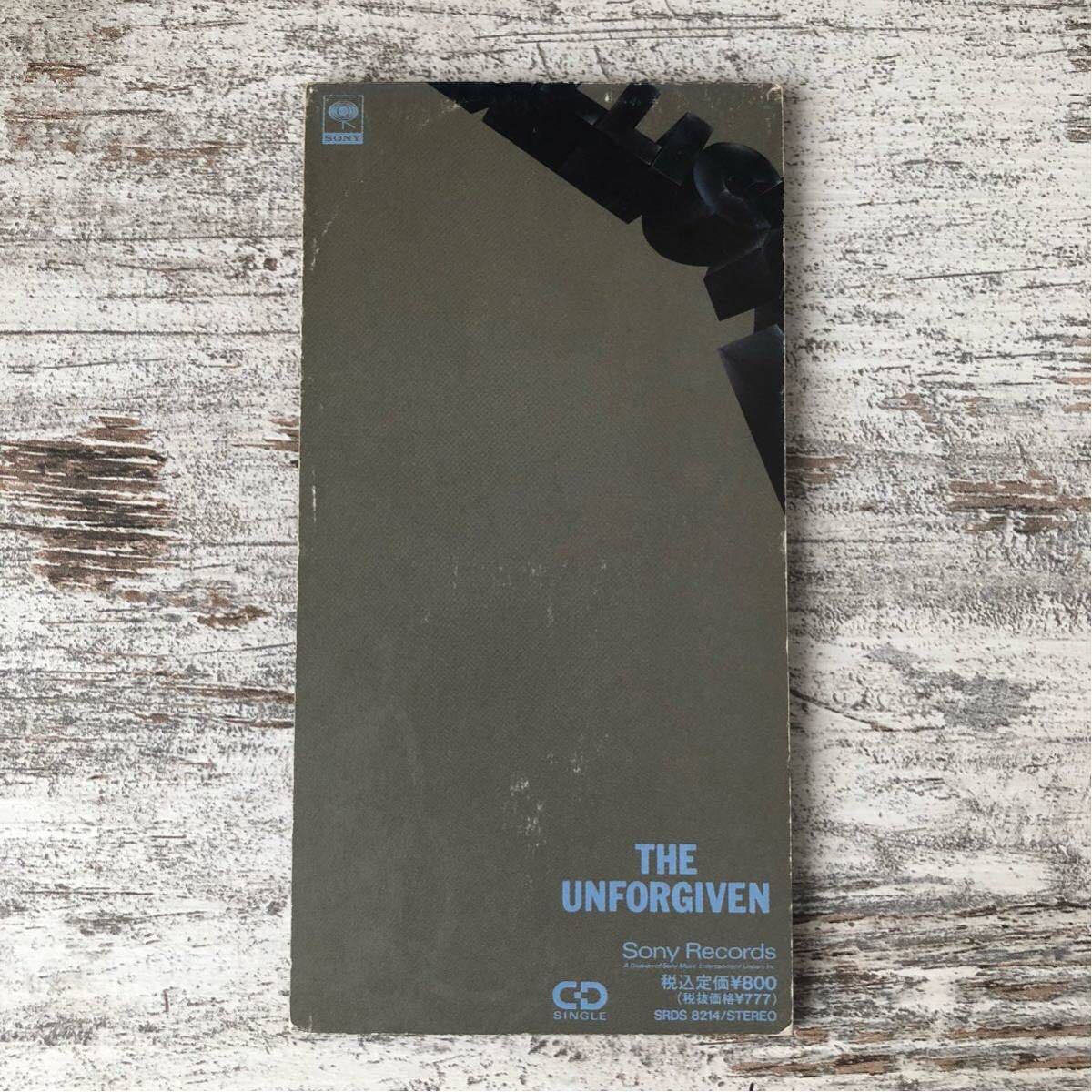 洋楽 8cm CDシングル メタリカ The Unforgiven Metallica ヘヴィメタ