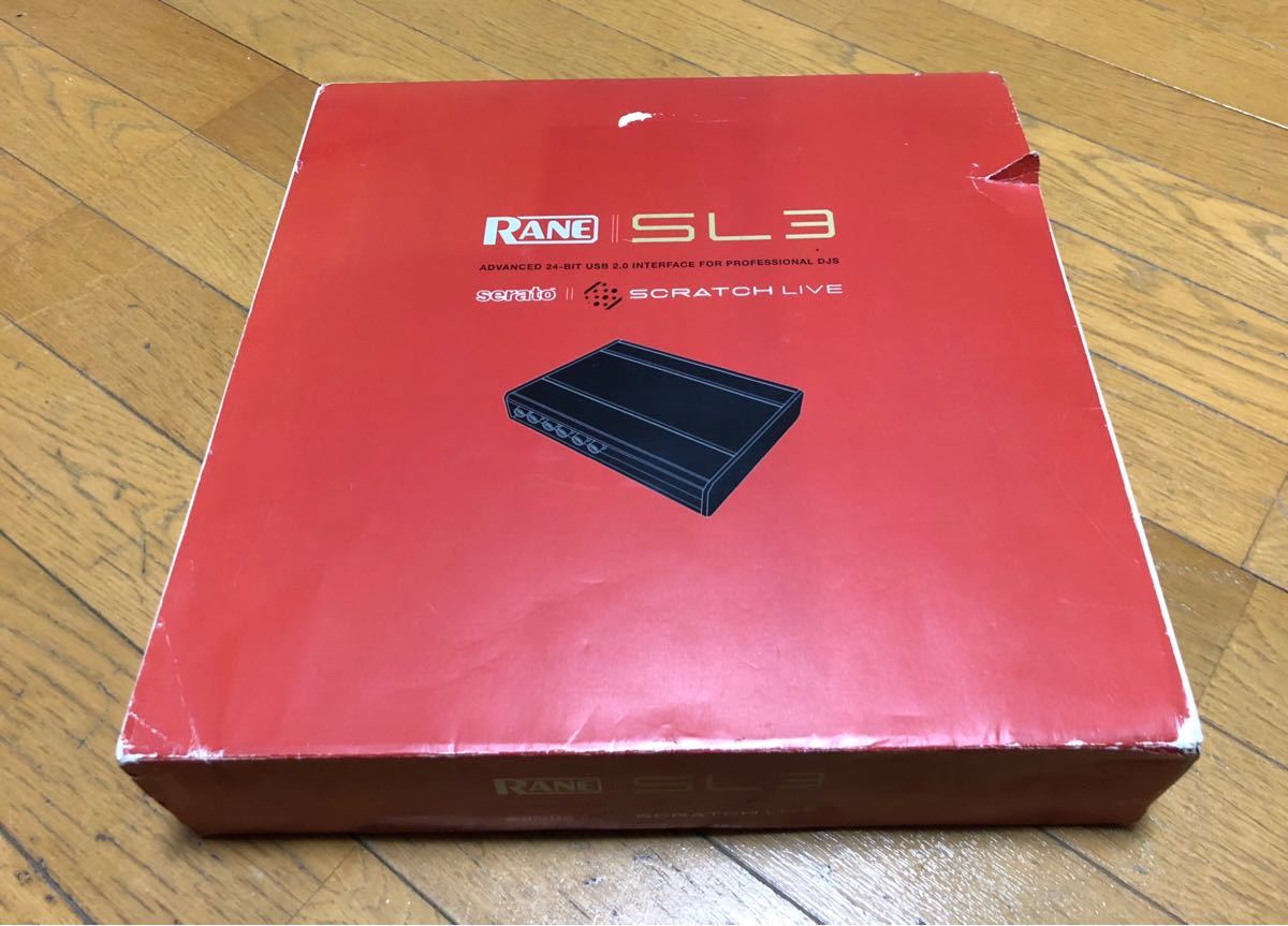 SL3 Serato Live Scratch Rane RANE 書籍 元箱 フルセット SCRATCH