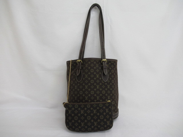 本物□極美品□LOUIS VUITTON□ルイヴィトン□バケットPM□ショルダー