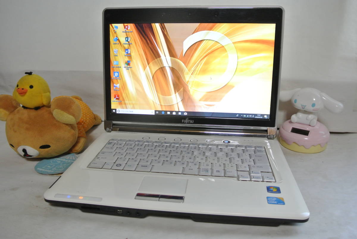 Fujitsu | Core Lifebook i5 ノートパソコン 8GB 富士通 SSD A5510」の 