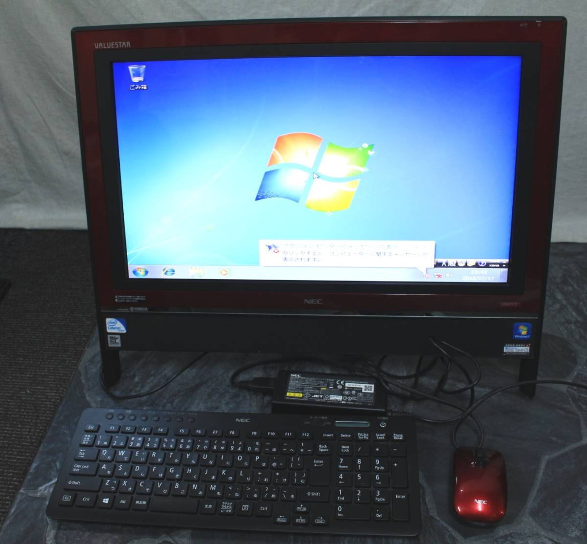 NEC VALUESTAR 一体型デスクトップPC 電源アダプター付き NEC