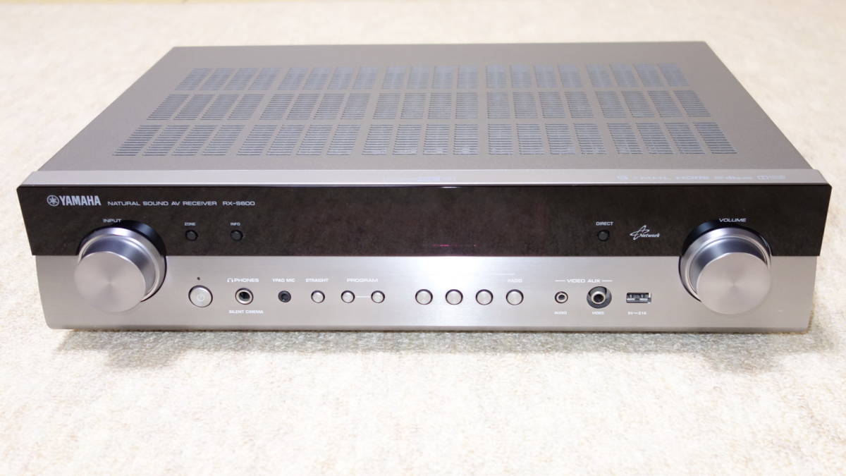 YAMAHA AVレシーバー RX-S600 新品同様 AVアンプ 【公式通販】