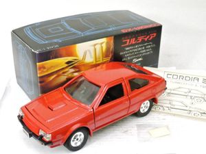 コルディア 三菱 | TURBO CORDIA‐XG レトロ ミニ カー クーペ 1⁄28
