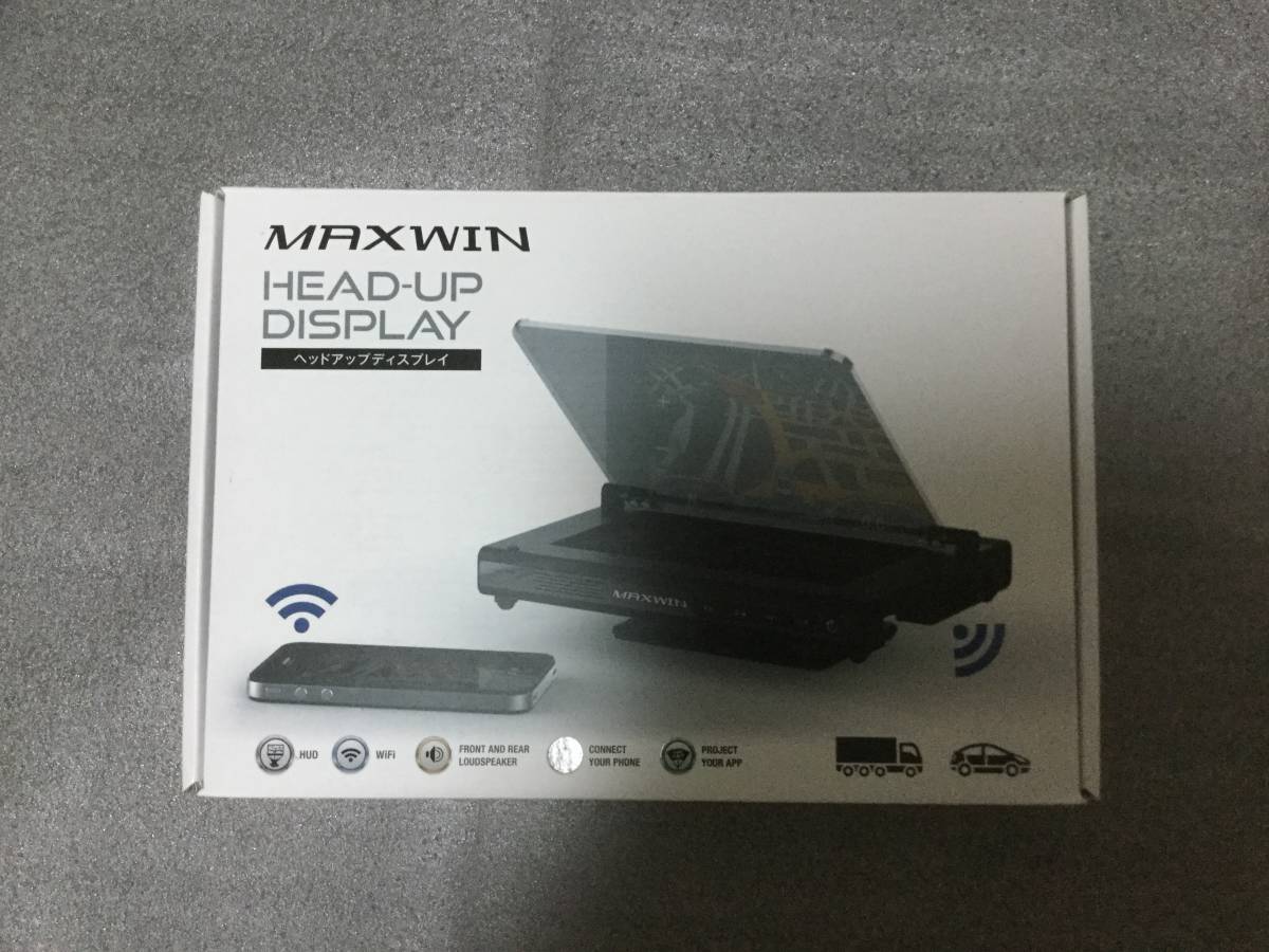 MAXWIN(マックスウィン) WiFi付きヘッドアップディスプレイ HUD-621