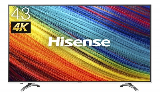 ハイセンス 43V型 HJ43K300U 液晶テレビ 4K対応 展示品 ハイセンス