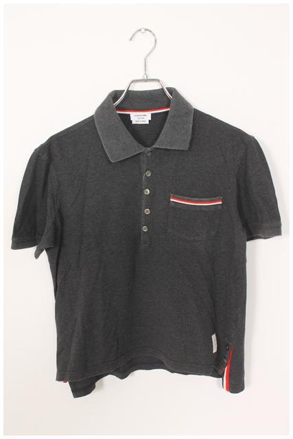 トムブラウン 17SSトリコロールポロシャツ[MTSO29001] THOM BROWNE