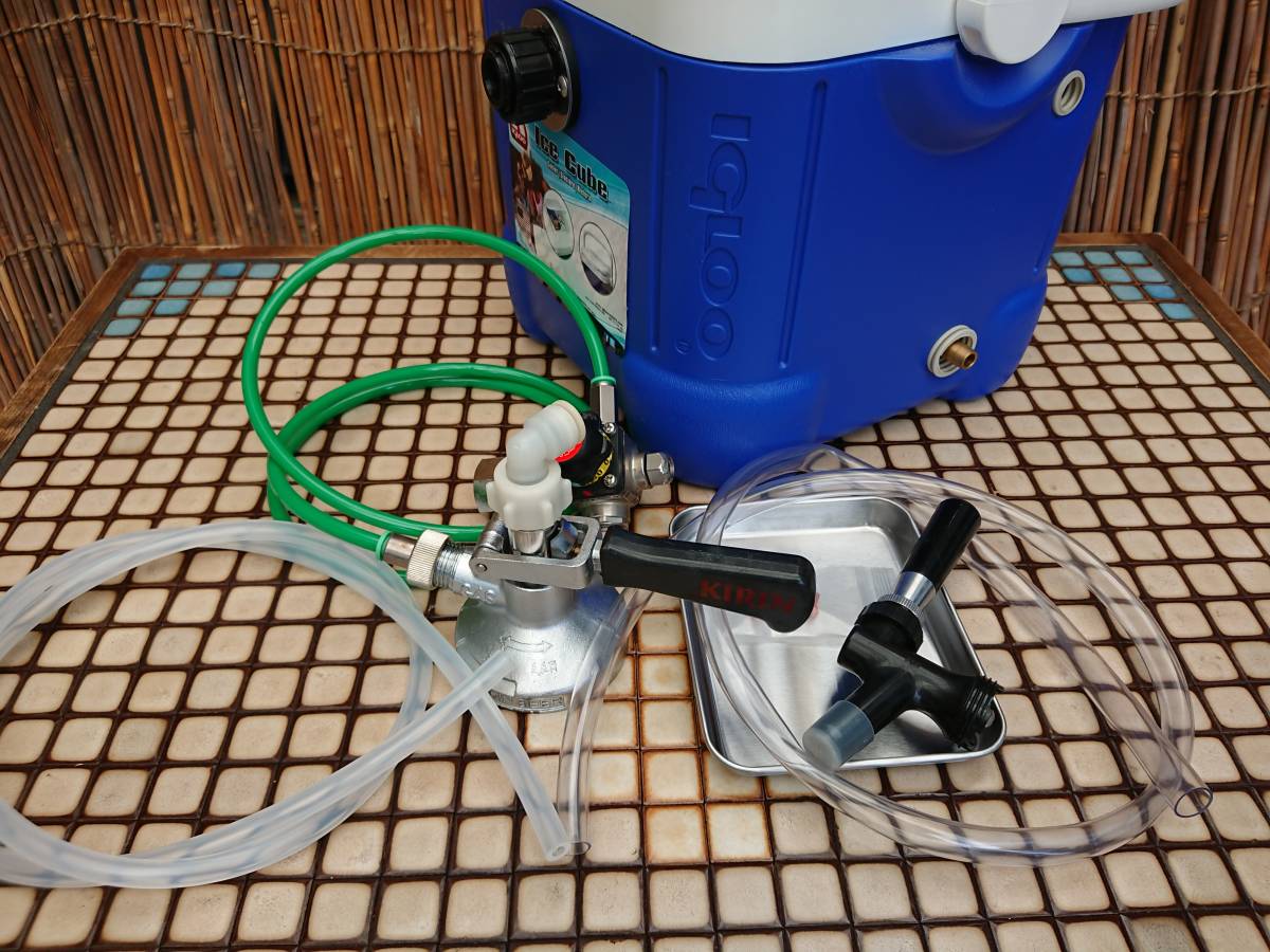 氷冷式 イグルー クーラーボックッス ビールサーバー ドレン付き(ビア 