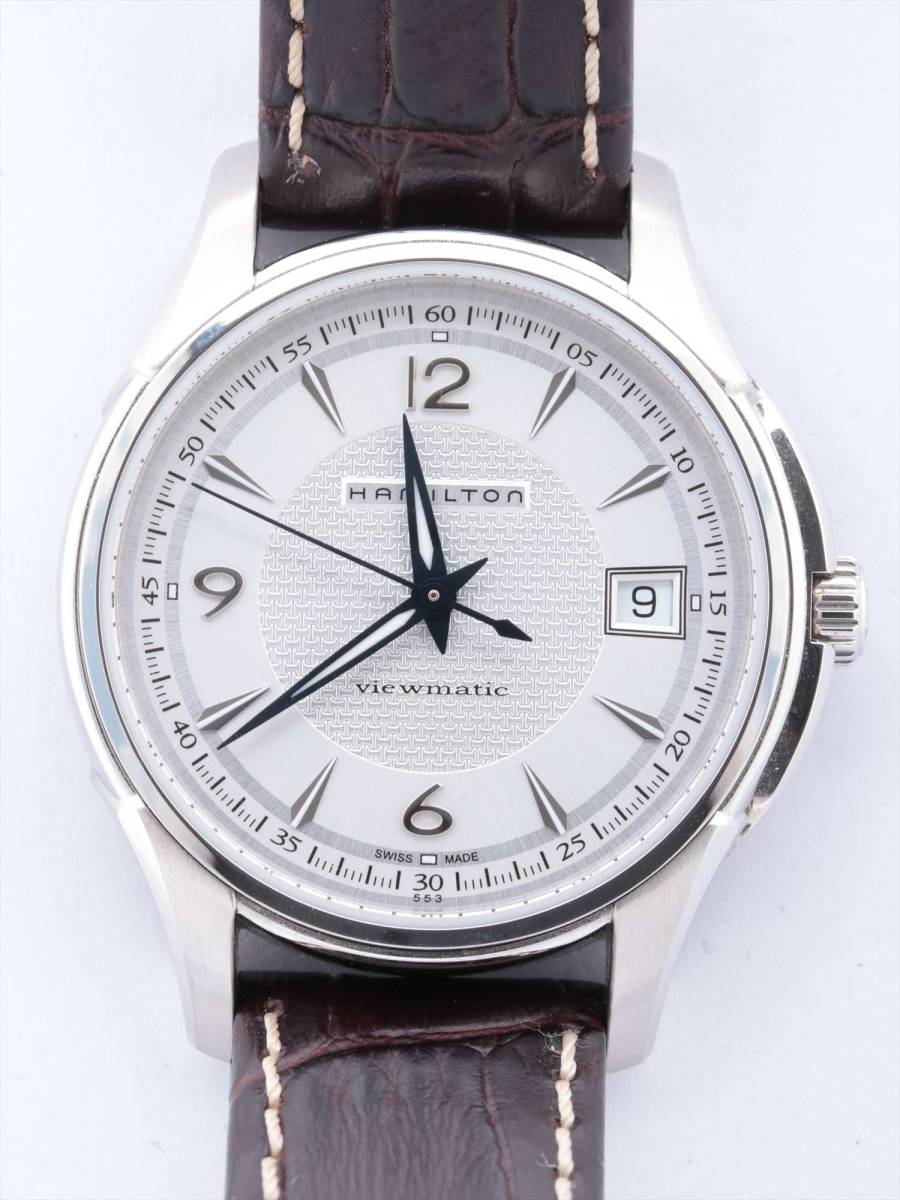 中古品】HAMILTON ハミルトン ジャズマスター H324550 文字盤ホワイト