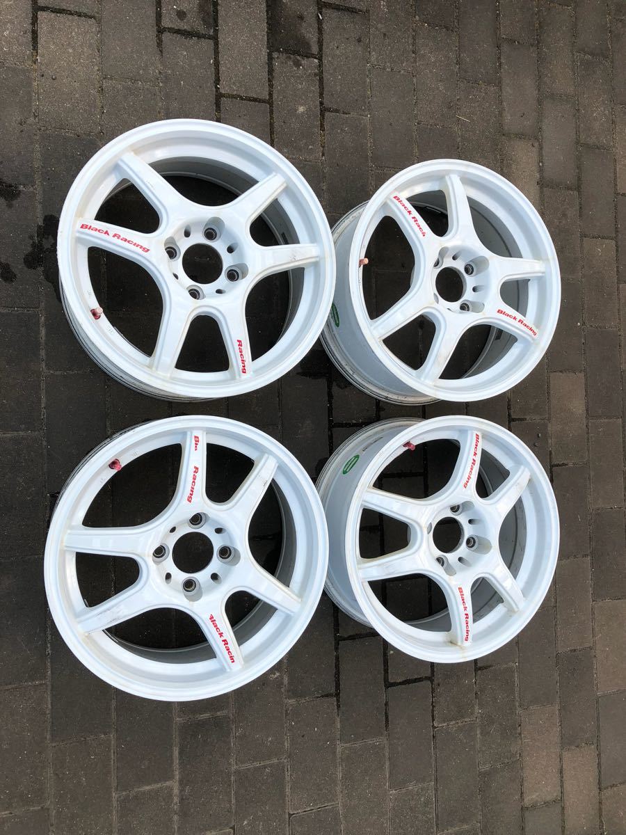 ブラックレーシング Pro S1 15インチ6.5J ＋42 4/100 4枚