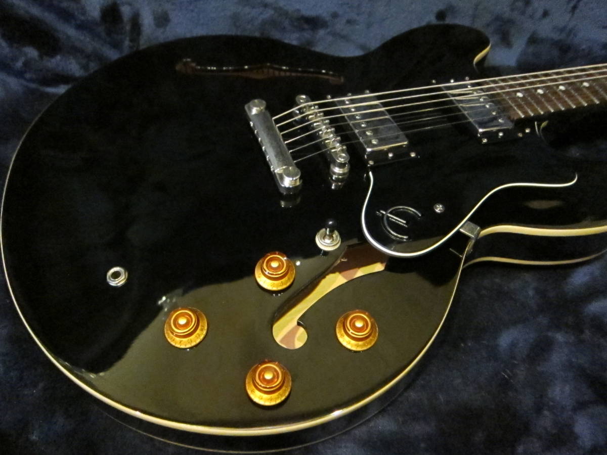 即決☆Epiphone DOT EB☆コスパに優れたセミアコ♪純正ギグバッグ付