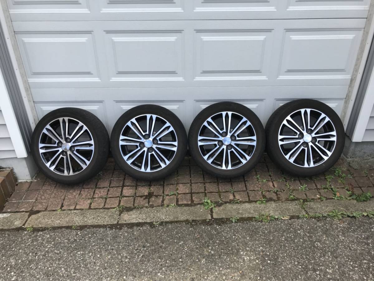 ダイハツ純正　タントカスタム RS LA600S 15インチ 4本　タイヤ付 ダイハツ タントカスタムRS LA600S 純正15インチタイヤホイールセット