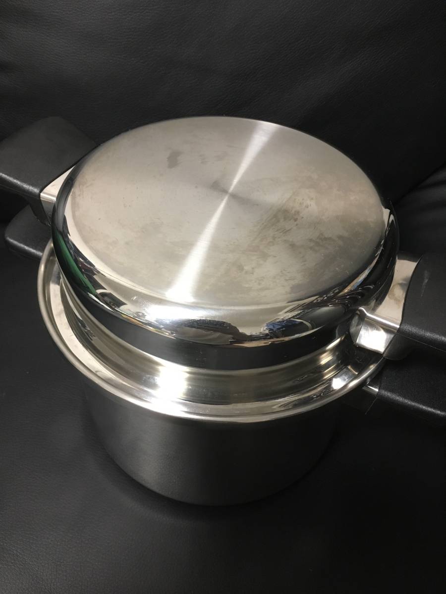 送料負担】美品/アムウェイ/Amway クックウェア 4Lシチューパンセット