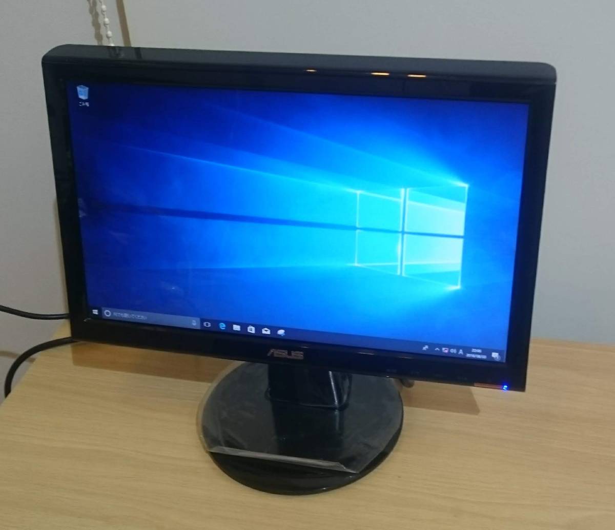 中古　ASUS 液晶 モニター VH168D ディスプレイ D-SUB 15.6インチ WXGA