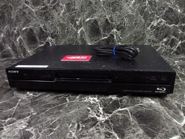 SONY 1TB 2チューナー ブルーレイレコーダー BDZ-RX105 SONY
