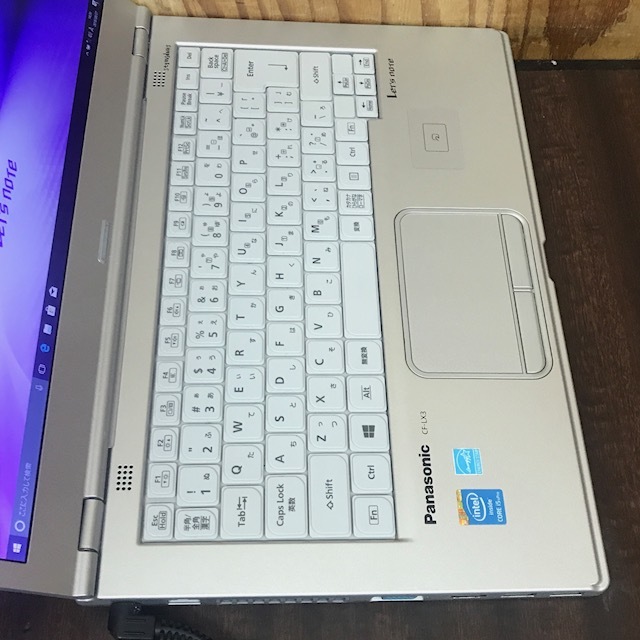 Let's Panasonic note CF-LX3 : 8GB - RAM i5 Core パナソニック SSD