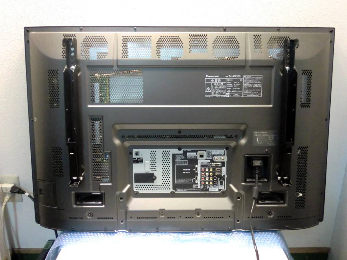 パナソニック プラズマテレビ TH-42PX80 2008年 壁掛け仕様 の入札履歴