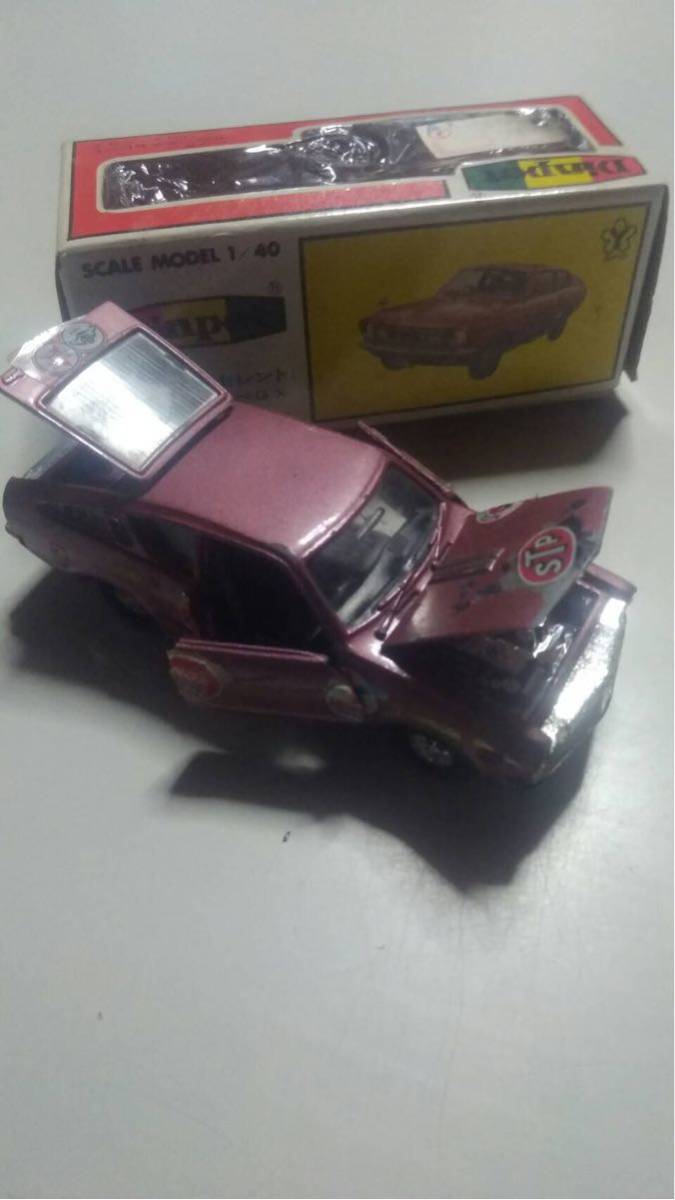 ミニカーヨネザワ日産サニーエクセレント1400クーペGX401中古です箱付きです_3