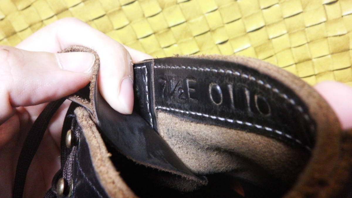 ★ ホワイツ ★ WHITE'S ★ セミドレス ★ ブーツ　7 1/2 E ★ WHITE\u0027S BOOTS セミドレス ホワイツブーツ 0 茶