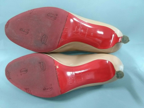 靴 パンプス クリスチャンルブタン CHRISTIAN LOUBOUTIN 36 エナメル