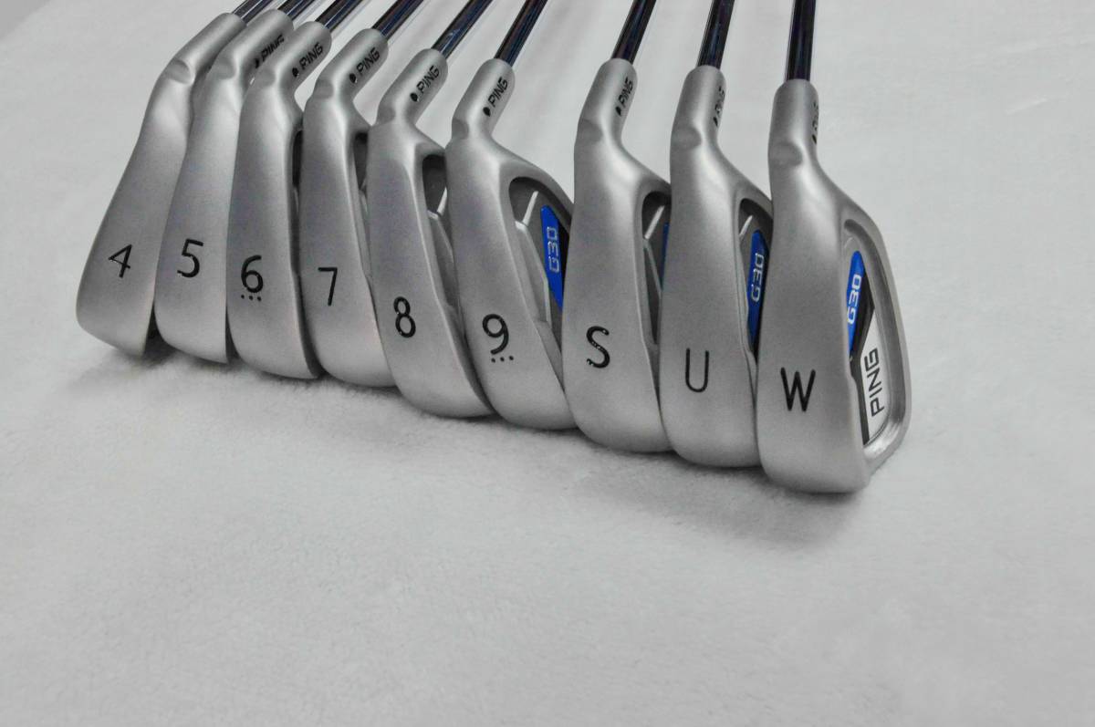 お得，安い PING G30 訳あり 4 9 S U W 9本(ピン)｜売買されたオークション情報、yahooの商品情報をアーカイブ公開 - オークファン 男性右きき用