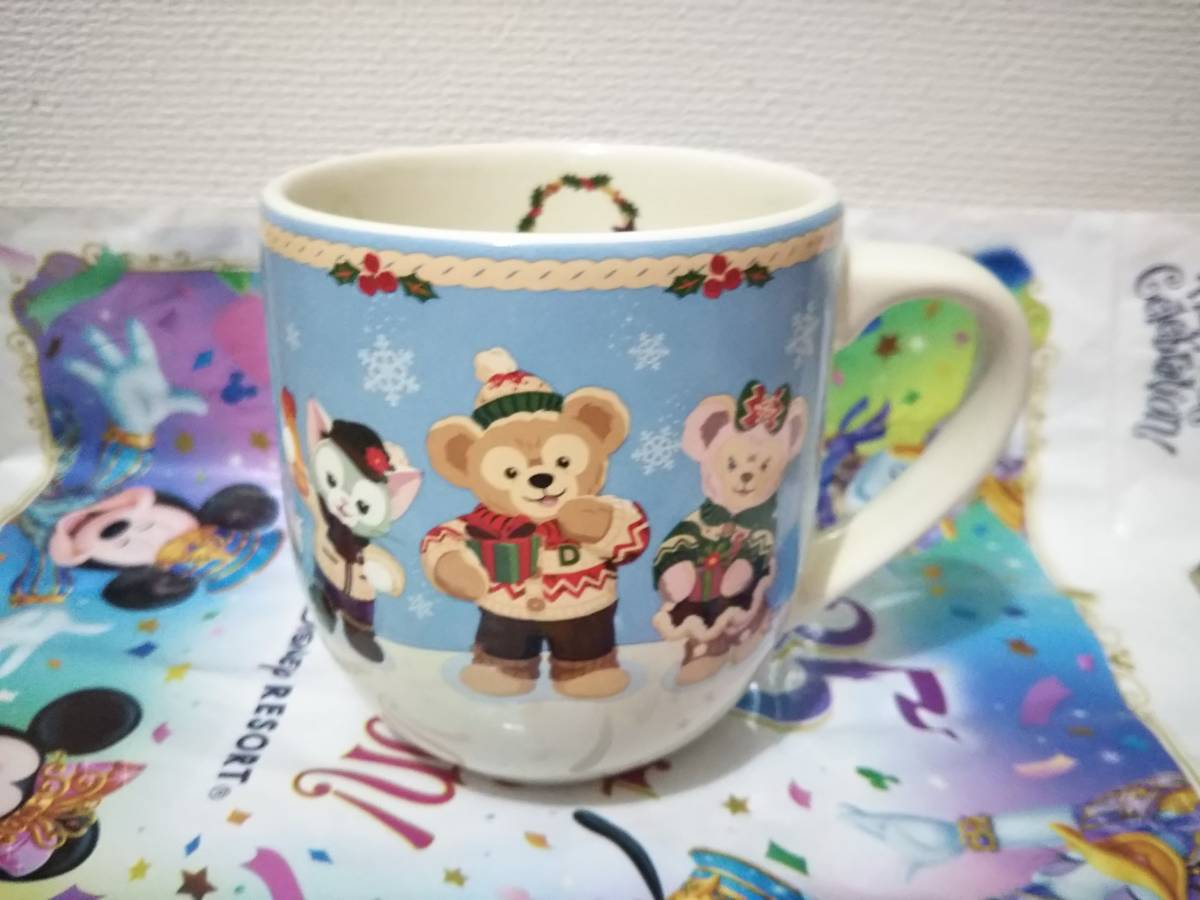 TDS ダッフィー スーベニア カップ 2個 ケープコッドホリデー クリスマス ディズニー _4