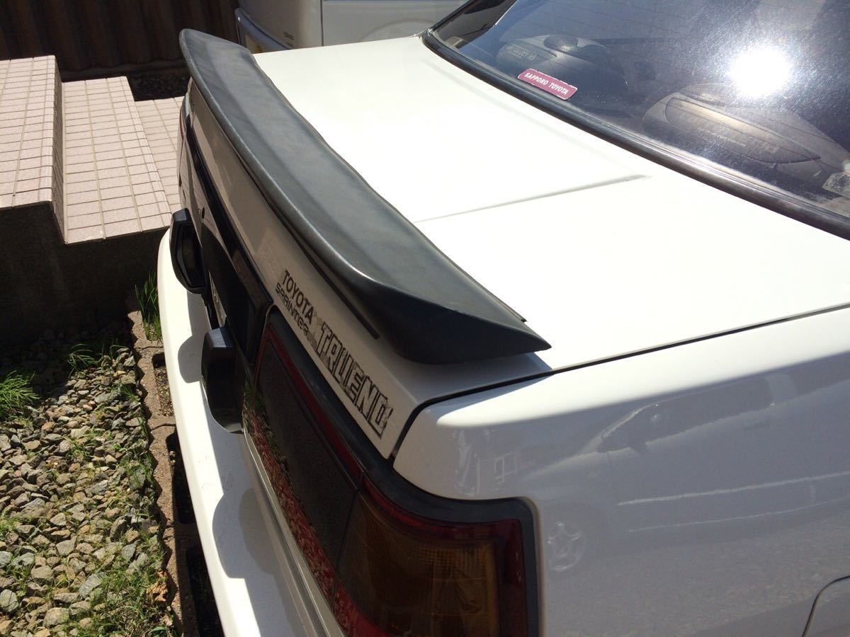 AE86 2ドア 純正 リアスポイラー AE86 2ドア 純正 倉庫保管 リア