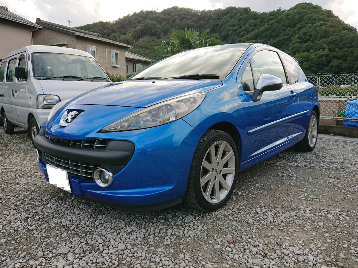 低価，定番】 車検31年3月！希少グレード プジョー207GTI 5速 