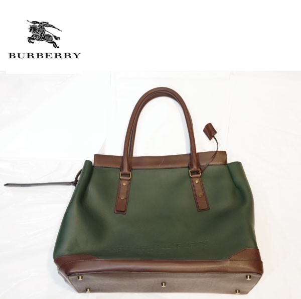 人気，SALE 軽い旅行にも使える バーバリー Burberry レザー トート(トートバッグ)｜売買されたオークション情報、yahooの商品情報をアーカイブ公開 - オークファン トートバッグ