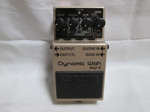 BOSS ボス Dynamic Wah ダイナミックワウ オートワウ AW-3 動作確認
