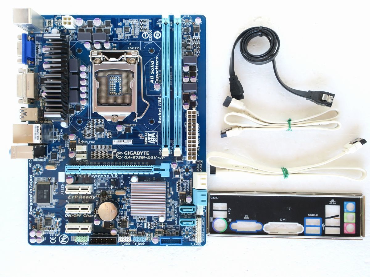 GIGABYTE GA-B75M-D3V-JP(MicroATX/LGA1155/DDR3/INTEL B75)□21 GA