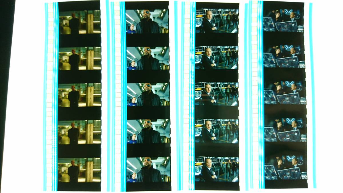 非売品　アベンジャーズ（フューリー、コールソン　35mmフィルムセル　サミュエルLジャクソン_1