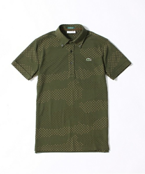 極美品 ラコステ LACOSTE EDIFICE別注 EXCLUSIVE EDITION EXカモフラBD 