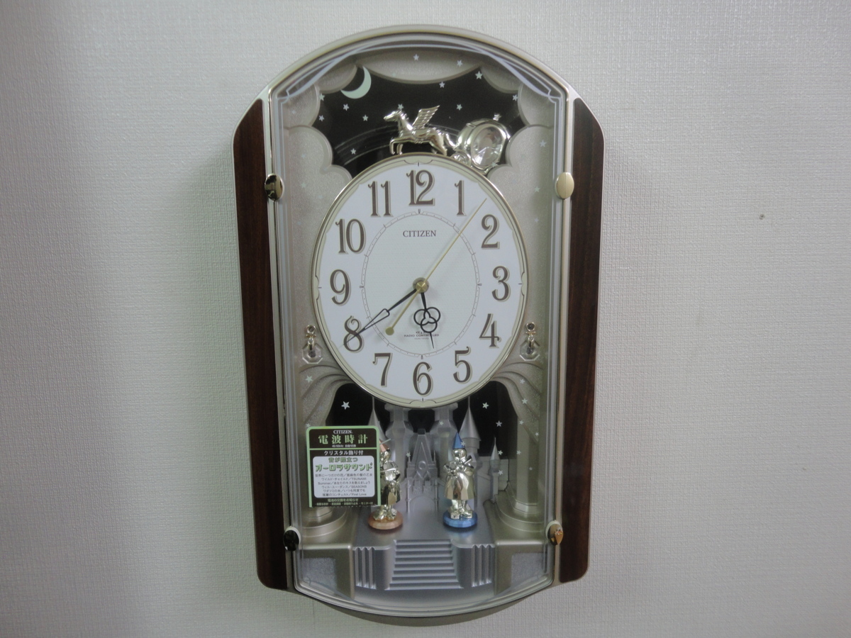シチズン 電波時計 掛け時計 4MN463