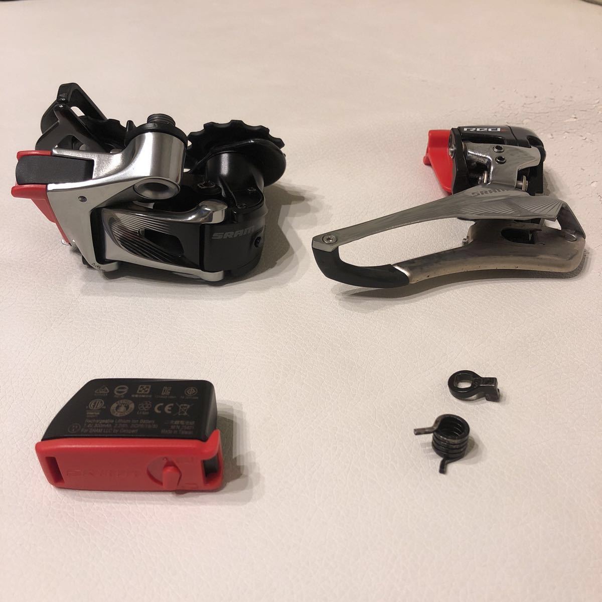 SRAM RED etap 前後ディレイラー スラム レッド フロントは要修理