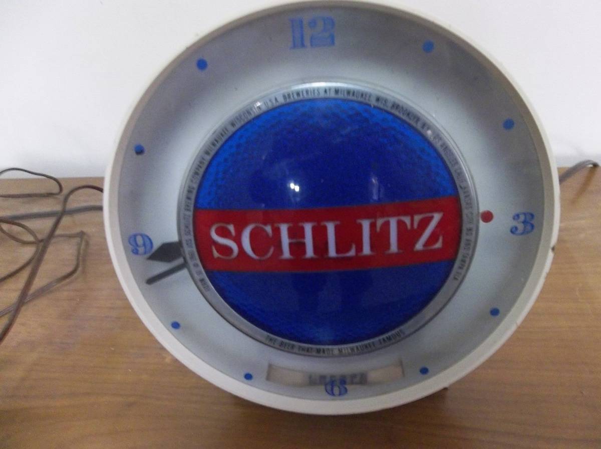SCHLITZ シュリッツビール Schlitz シュリッツ ライトサイン ステンド 
