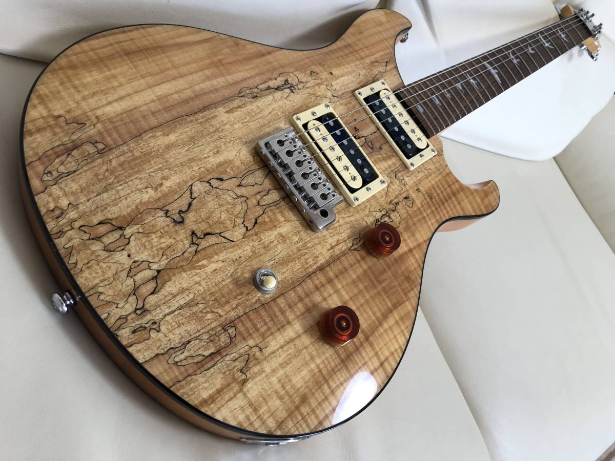【安い，人気】 極上 PRS SE Custom24 ベベルドトップ Beveled Maple Top Spalted Maple Ikebe/SP イケベ楽器 オリジナル限定品(PRS)｜売買されたオークション情報、yahooの商品情報をアーカイブ公開 - オークファン 本体
