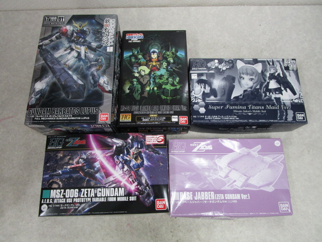バンダイ HG 等 フルメカニクス ガンダムバルバトスルプス，ベースジャバー（ZガンダムVer.）他