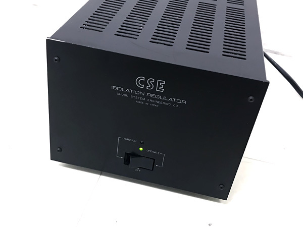 CSE R-100 アイソレーション　レギュレーター △CSE R-100 アイソレーションレギュレーター△ 【公式通販】