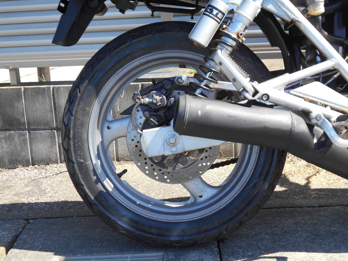 スズキ　GSX250S刀 書類付き カタナ 綺麗　低走行距離　検索ZZRVTR250FZRCBVTZRGSX250 カタナ GSX250S スズキ カタナ」(オートバイ車体 1円スタート！GSX250S 程度良好！☆始動動画有☆GJ76A