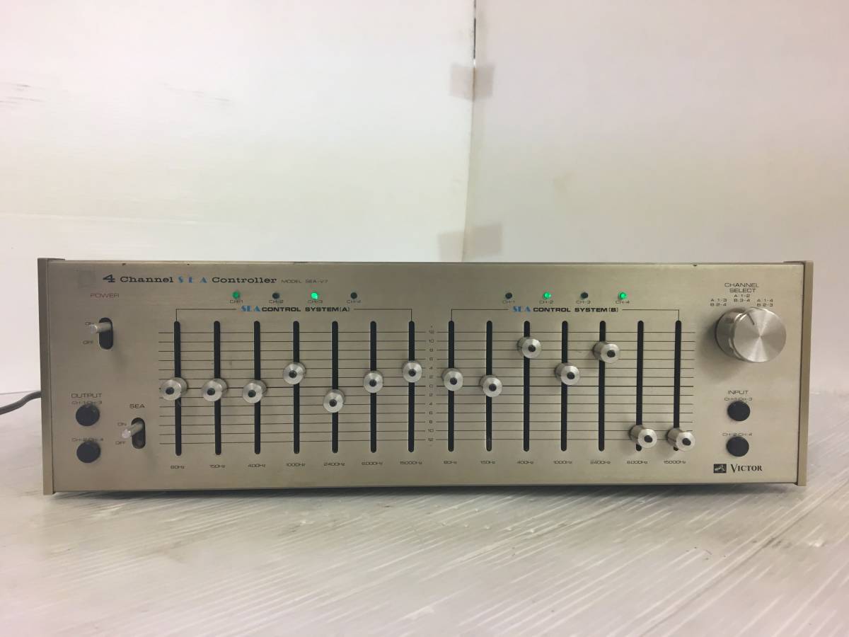 Victor 4ch SEAコントローラー イコライザー SEA-V7 ビクター 【公式通販】