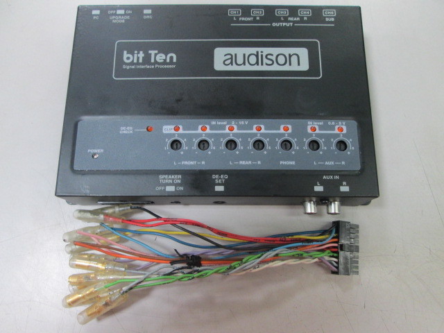 audison/オーディソン bit TEN デジタルオーディオプロセッサー
