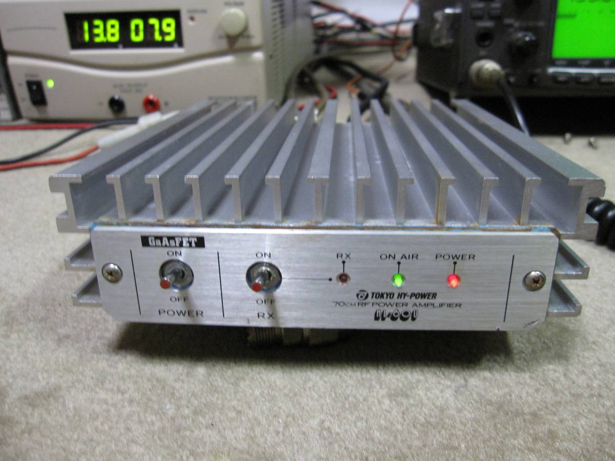 東京ハイパワー TOKYO HY-POWER HL-60U 430MHzリニアアンプ