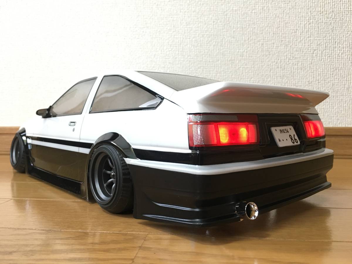 Yokomo AE86 Levin 3dr ストリート仕様 電飾 未走行(ボディ)｜売買され