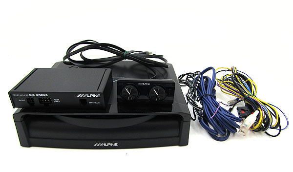 ALPINE/アルパイン パワードサブウーハー SWE-1200 ウーファー パワー