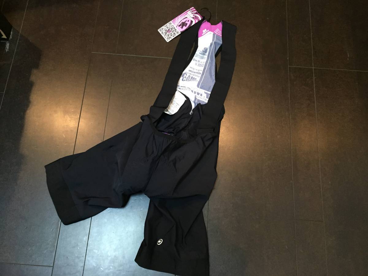 美品 【未使用品】ASSOS（アソス）ビブショーツ T.MILLESHORTS_S7 M