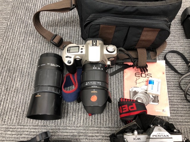 ジャンク品カメラやレンズその他おまとめ Canon/Nikon/MINOLTA/YASHICA