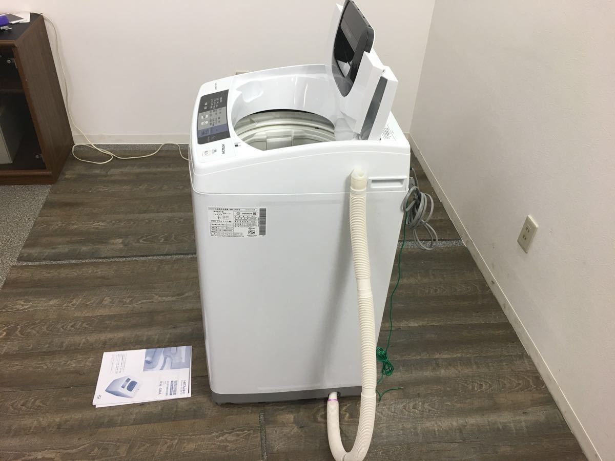 HITACHI 日立/全自動洗濯機 NW-50A 5kg 2017年製 大阪市内 引取