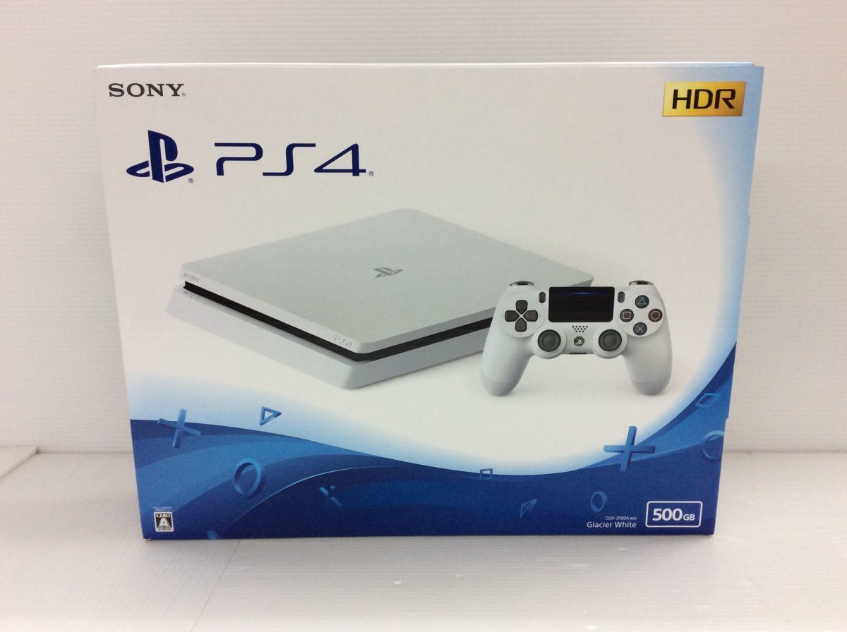 SONY PS4 CUH-2100A 500GB ホワイト 本体 PlayStation4 美品 ECP02 